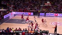 Vasilios Spanoulis Amazing 3pt Shot in Last 20 secondes - CSKA Moscow - Olympiacos Final Four 2015 ( HD )