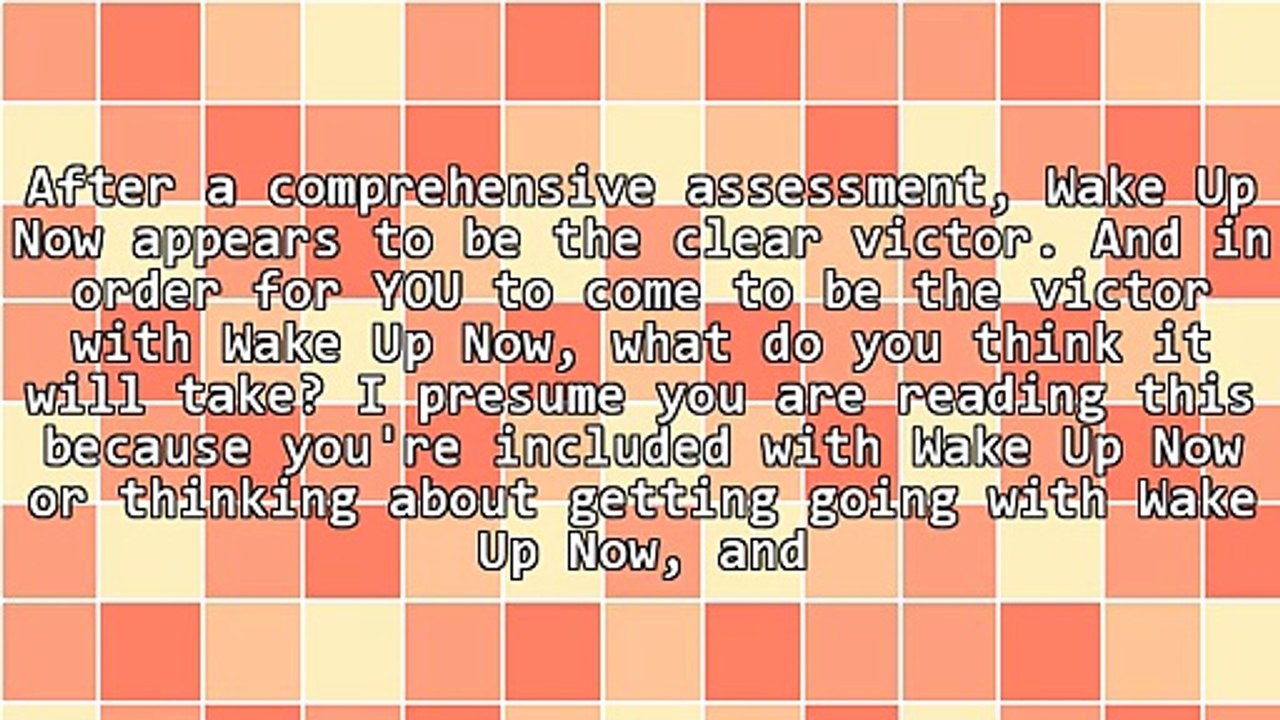 Wake Up Now - The Take Over
