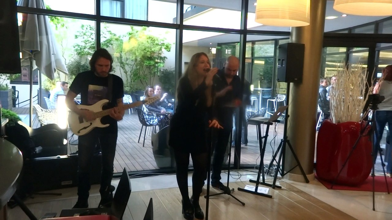 Mushi en concert à l'hôtel Marriott de Boulogne