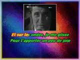 KARAOKE GILBERT BECAUD - Un peu d'amour et d'amitié