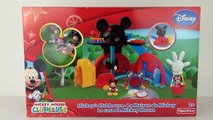 MICKEY MOUSE CLUBHOUSE Disney Junior Mickey's Clubhouse Playset Kids Toy Review, Fisher Price Toys