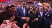 S.A.R. los Príncipes de Asturias inauguran la feria FITUR 2013