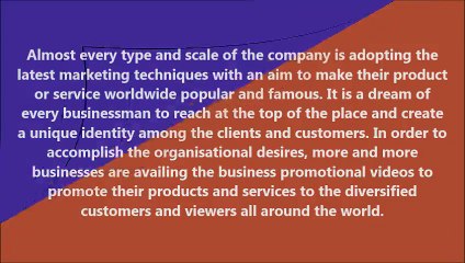 Corporate Video Making Company Delhi