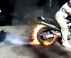 Honda 919 Flame Burnout