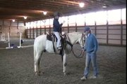 Lizzy Traband Demonstrating some Different Trick Riding Positions