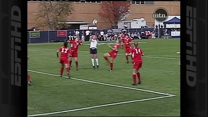 Elizabeth Lambert's Dirty Play and hair pull Mars BYU vs. New Mexico Womens Soccer