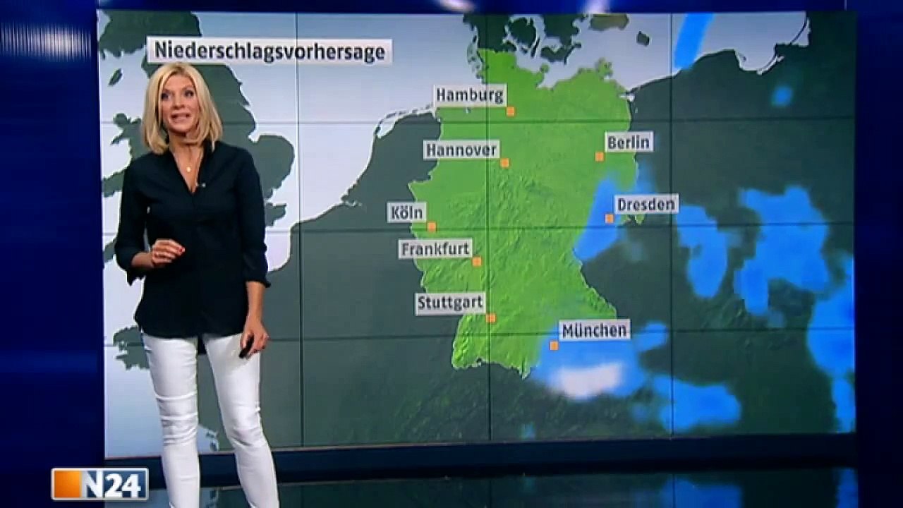 Das N24-Wetter am 4. Juni 2013 mit Miriam Pede