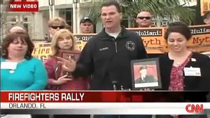 Firefighter: Giuliani 'Ran like a coward on 911