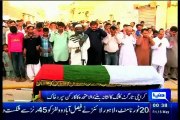 Funeral of martyred MQM worker Muhammad Ali of Unit 118-A offered in Orangi