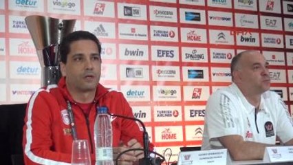 THY Avrupa Basketbol Ligin'de Finale Kalan Takımlar Ortak Basın Toplantısı Düzenledi