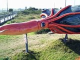 ESCULTURA Cachalote contra calamar gigante Sperm Whale vs Giant Squid