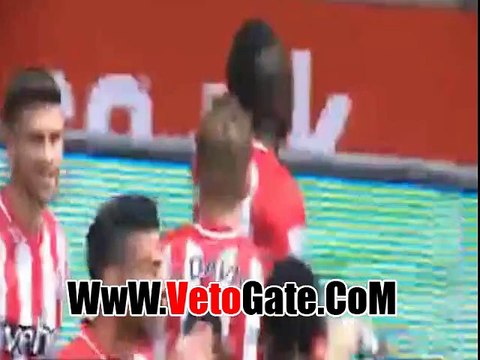 ساديو مانى يتقدم بالهدف الاول ساوثهامتون فى استون فيلا