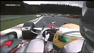 F1 Spa 2008 Raikkonen vs. Hamilton