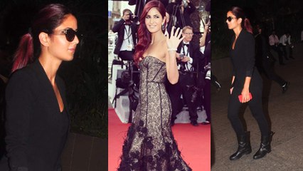 Katrina Kaif Returns From Cannes 2015!