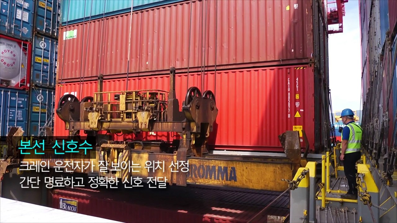 부산의 컨테이너 터미널