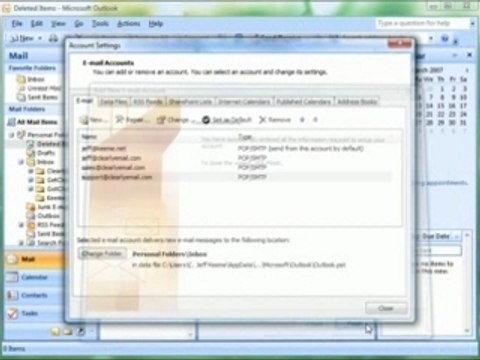 Setting up Google Apps for POP Access