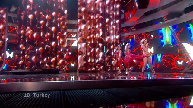 Eurovision 2009 Final : Hadise - Düm tek tek (HD)