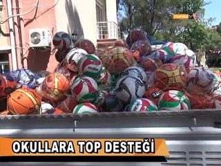 OKULLARA TOP DESTEĞİ OKULLARA TOP DESTEĞİ