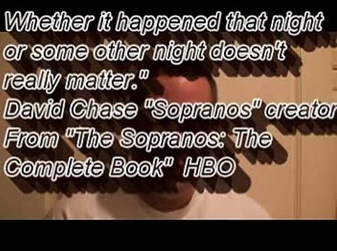 David Chase reveals the fate of Tony. Sopranos ending.