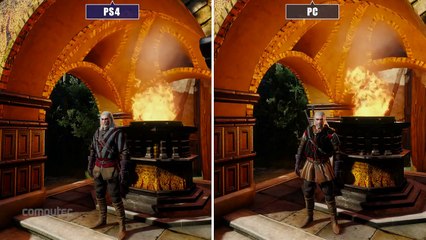 The Witcher 3: Wild Hunt PC vs PS4 (Graphics comparison)