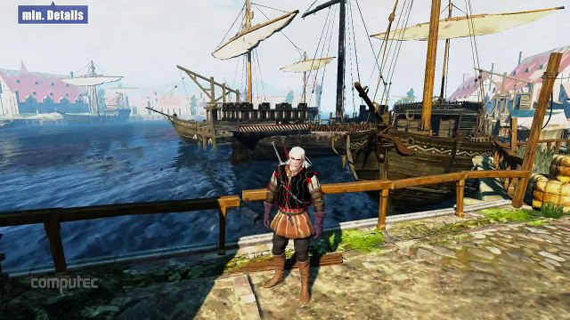 The Witcher 3: Wild Hunt Min vs Max (Graphics comparison)