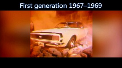 GERAÇÃO 1 Chevrolet Camaro 1967-1969 #CAMAROSIX