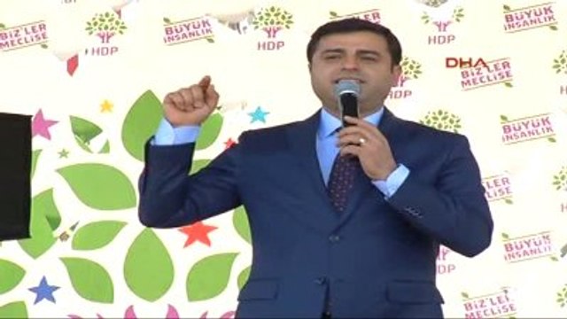 Şanlıurfa - Selahattin Demirtaş Partisinin Şanlıurfa Mitinginde Konuştu 3