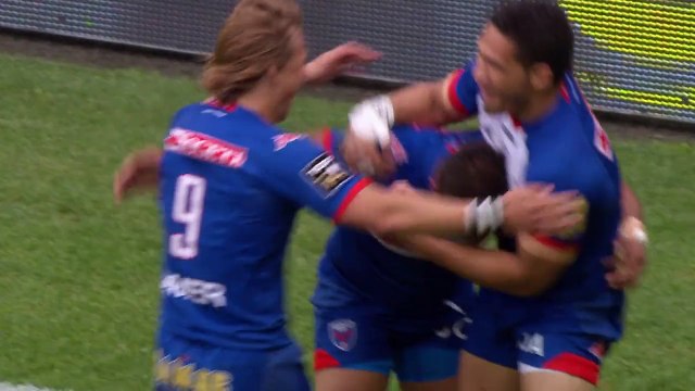 TOP14 - Grenoble - Toulouse: Essai Nigel Hunt (GRE) - J25 - Saison 2014/2015
