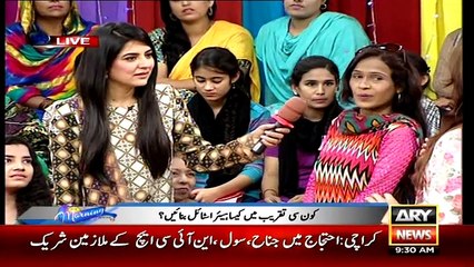 The Morning Show With Sanam 28th May 2015 Full