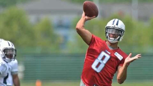 Marcus Mariota at rookie mini-camp