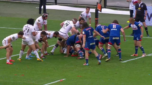 TOP14 - Grenoble - Toulouse: Essai Daniel Kilioni (GRE) - J25 - Saison 2014/2015