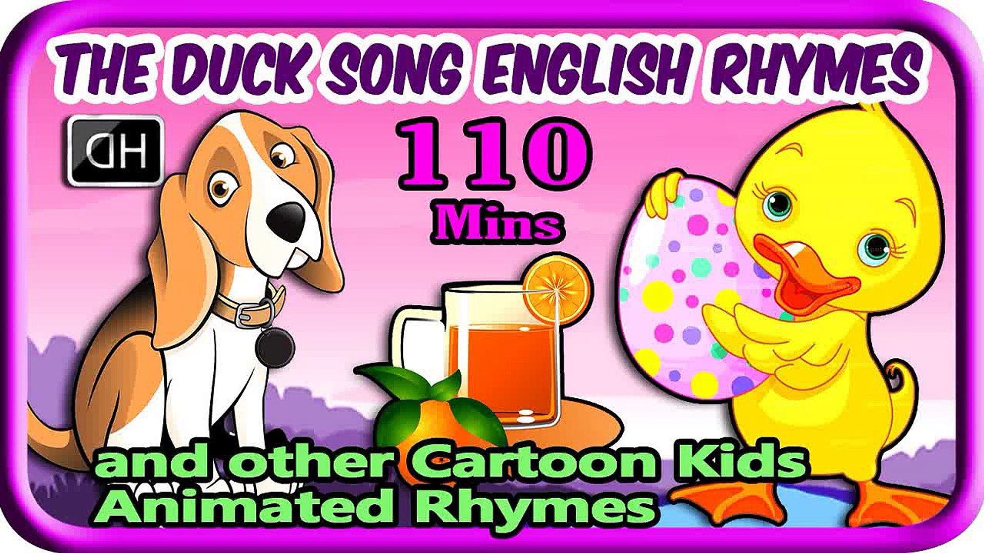 The Duck Song English Rhyme | Spiderman 3D Cartoon Animated Rhymes For Kids  | Popular Babi - video Dailymotion