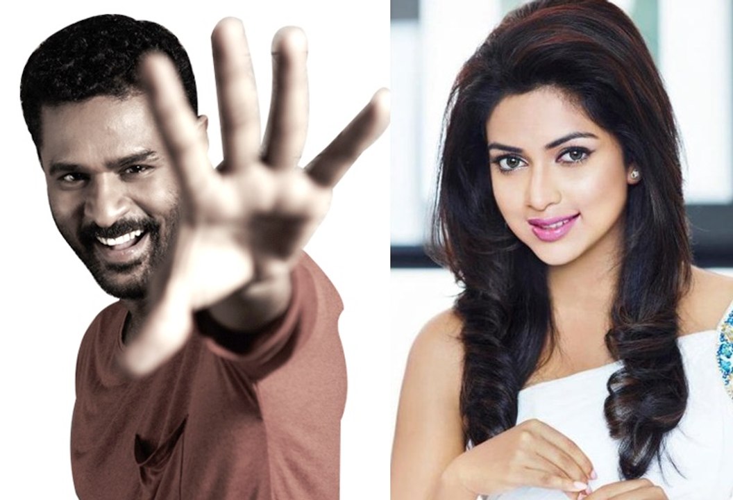 Amala Paul to pair up with Prabhu Deva | 123 Cine news | Tamil Cinema News