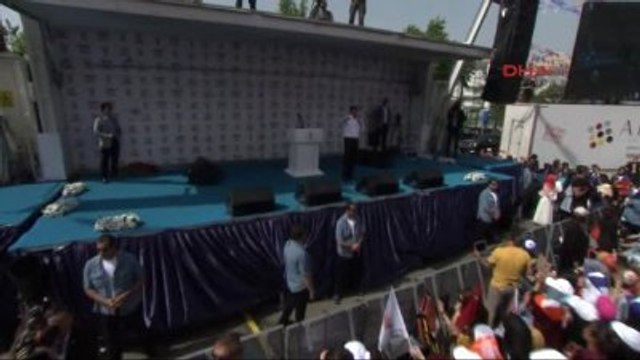 Bursa Başbakan Davutoğlu Partisinin Düzenlediği Mitingde Konuştu-3