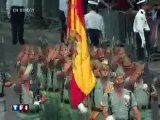 LA LEGIÓN ESPAÑOLA DESFILA EN PARÍS / Desfile de ejércitos europeos del 14 de Julio