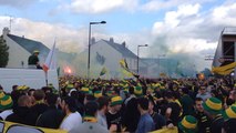 La marche des supporters du FC Nantes