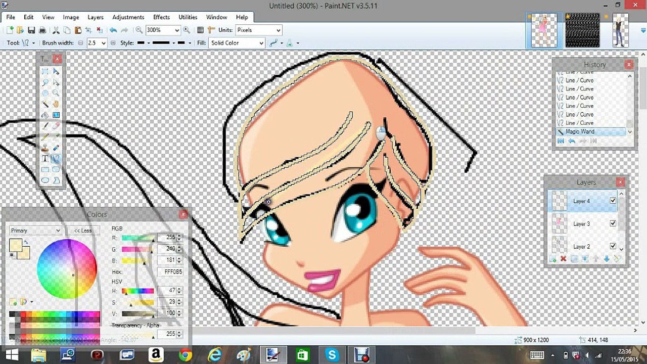 winx - speed pain mina