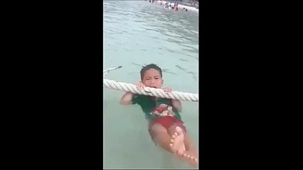 She saved a boy from drowning