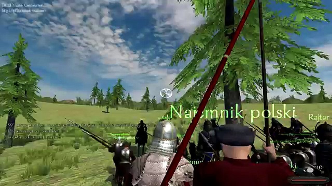 Walka Kopią Husarską . Gameplay Mount & Blade "Ogniem i mieczem", "With fire and sword" .