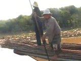 Les villages flottants sur le lac Tonlé Sap.