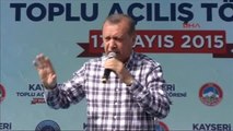 Kayseri-5- Cumhurbaşkanı Erdoğan Toplu Açılış Töreninde Konuşuyor