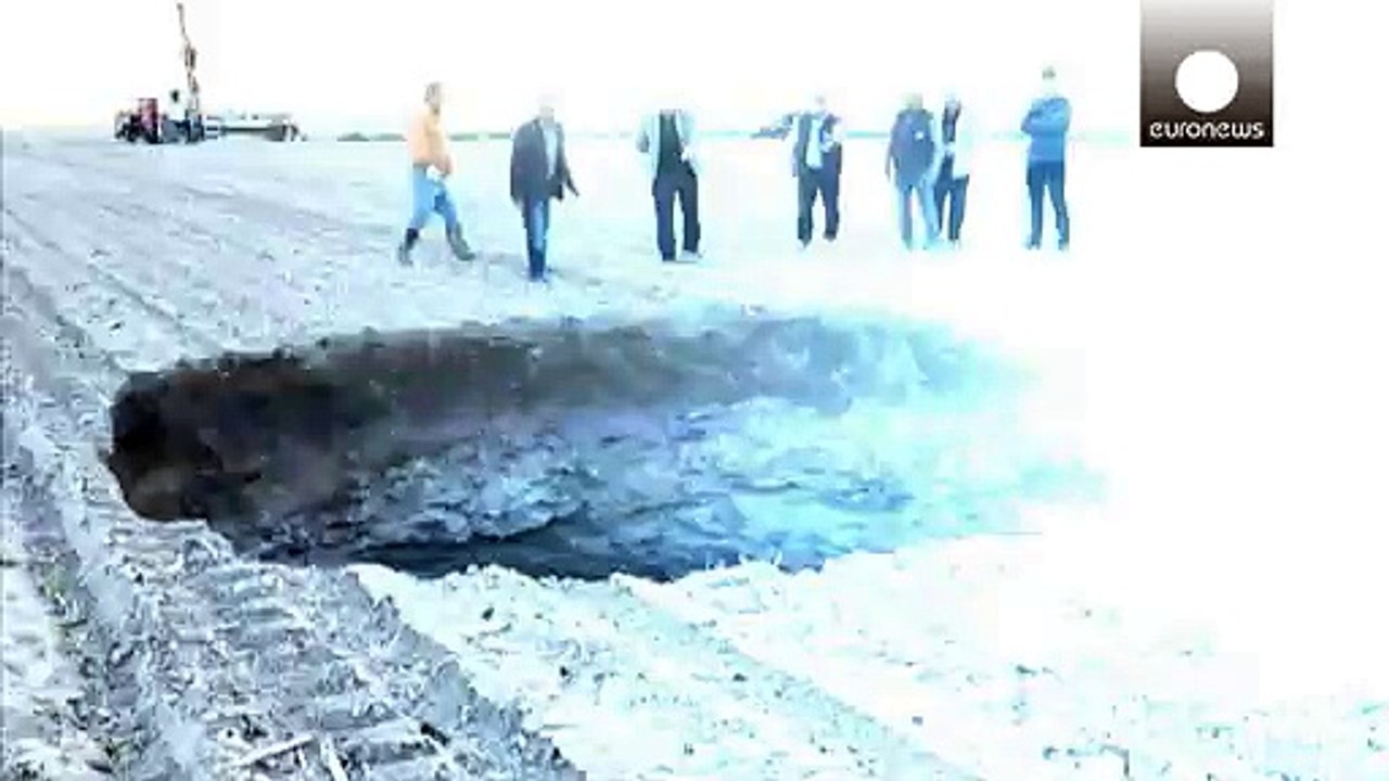 Karstlöcher in der Türkei: Scheinbar grundlos aufgetan