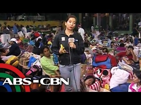 500 QC families spend first day of 2015 in evacuation center