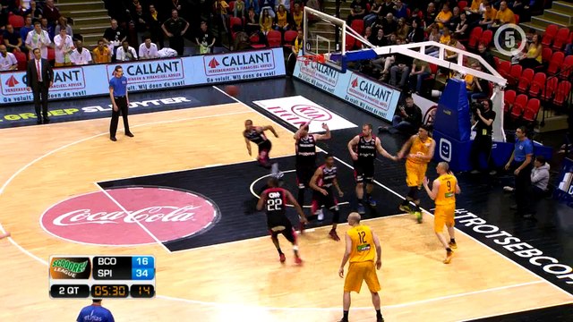 Résumé / BC Oostende - Proximus Spirou (FR)