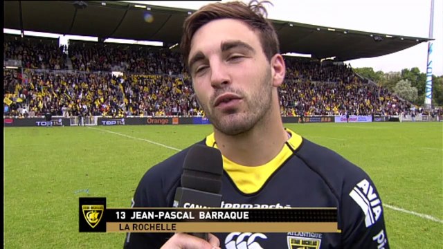 TOP14 - La Rochelle-Racing: Interview Jean-Pascal Barraque