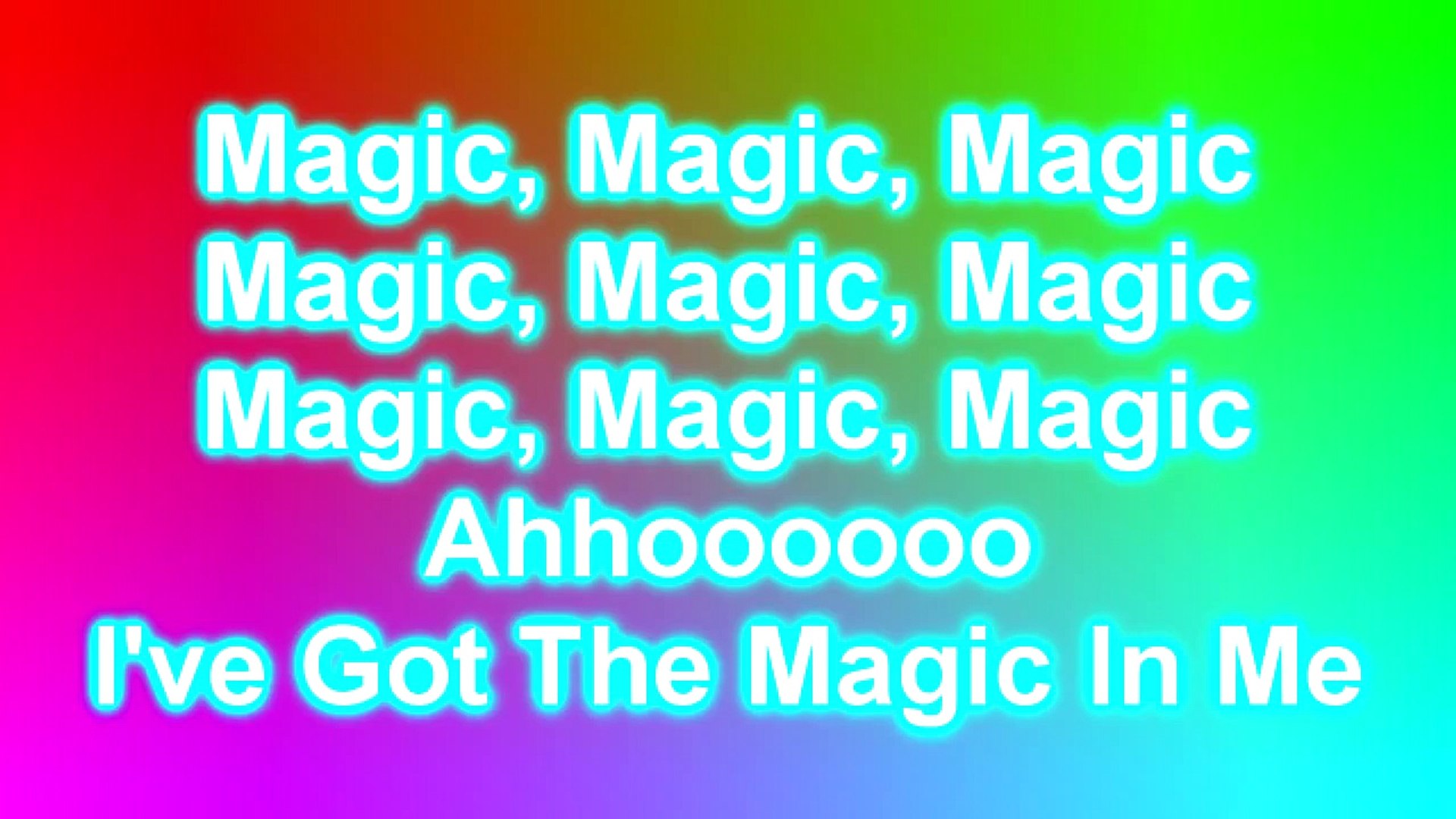 B O B I Ve Got The Magic In Me With Lyrics Video Dailymotion