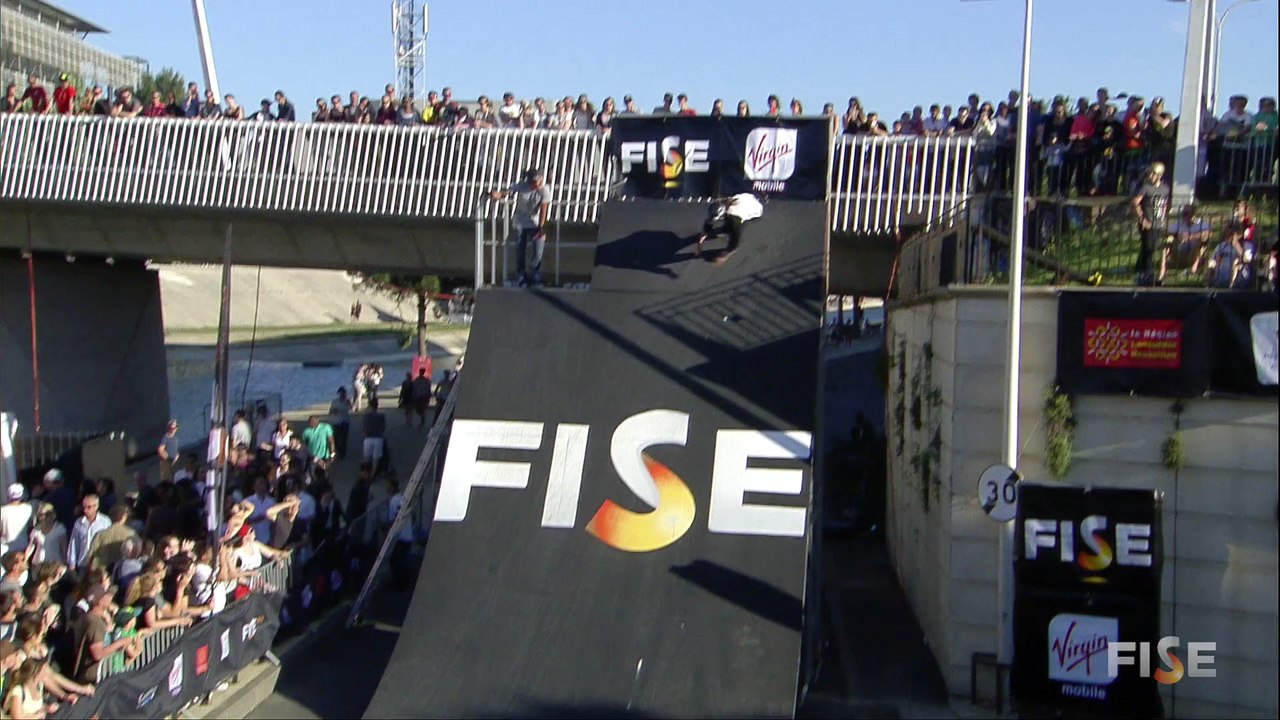 3rd Final Roller slopstyle - Dave Lang - FISE World Montpellier 2015