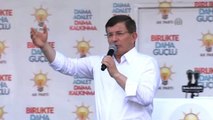 AK Parti'nin Balıkesir Mitingi - Başbakan Davutoğlu (4)