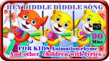Hey Diddle Diddle Children Nursery Rhyme | Popular Kids Songs Collection | Cartoon Rhymes