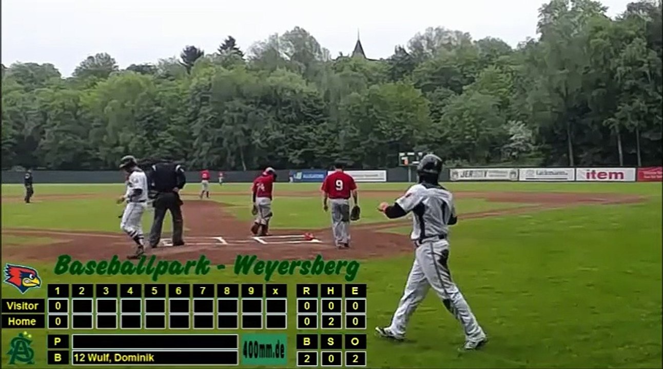 Solingen Alligators vs Cologne Cardinals 16.05.15 Game 1 - 11:3